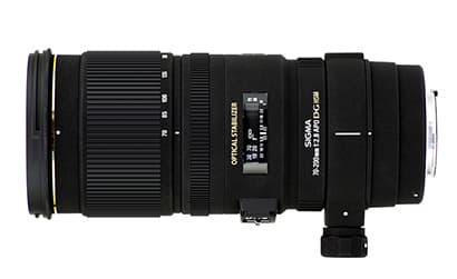 Sigma 70-200 28 EX DG OS HSM lens