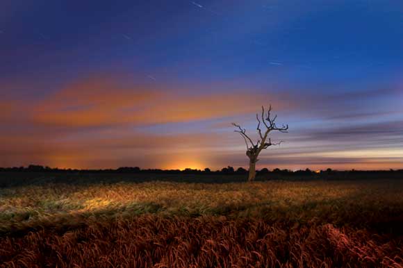 Night landscape photography - Field