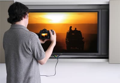 Using the image playback menu - TV display Using the image playback menu - TV display