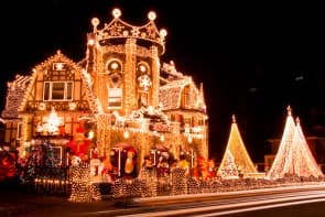 How to shoot Christmas scenes - xmas lights