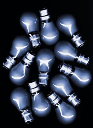 Indoor Photography - Lightbulbs