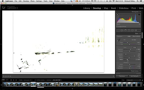 dynamic range using software step 4